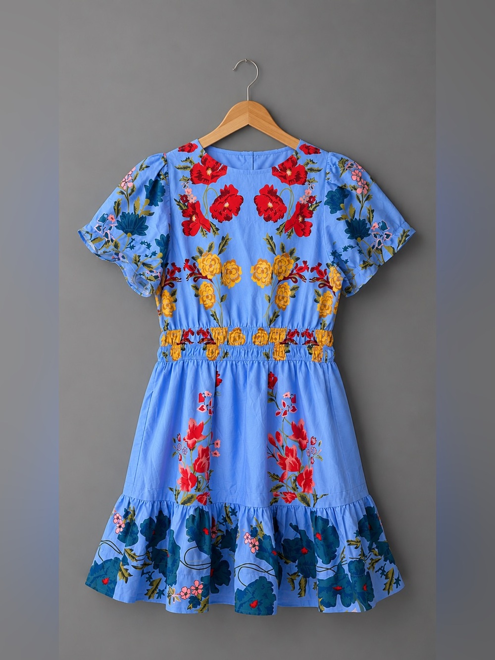 Anthropologie Floral somerset mini Dress - Picture 4 of 4